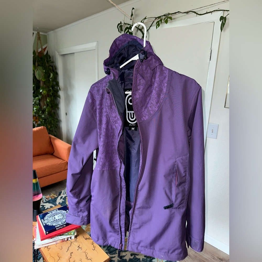 Women’s Airblaster Purple Gortex Shell Coat